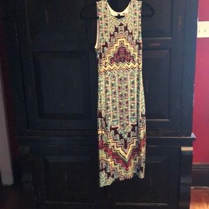 Colorful Mara Hoffman spandex dress midi